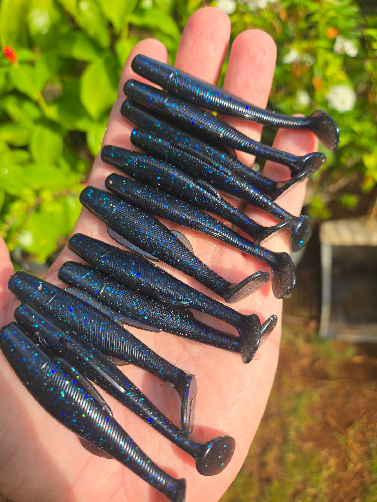 3 inch paddle tail